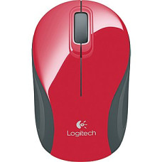 Мышь Logitech M187 red/grey эконом упаковка /***