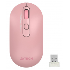 Мышь A4 Fstyler FG20 розовый оптическая (2000dpi) беспроводная USB для ноутбука (4but) /***