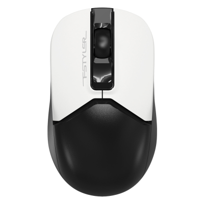 Мышь A4Tech Fstyler FG12 Panda белый/черный оптическая (1200dpi) беспроводная USB (3but) /***