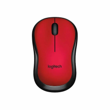 Мышь Logitech M220 Silent красный оптическая (1000dpi) беспроводная USB (2but) /***