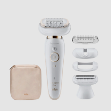 Эпилятор Braun Silk-epil 9 Flex SES 9006 3D SensoSmart белый/золотой /***