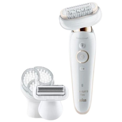 Эпилятор BRAUN SES 9-030 SensoSmartTM Flamingo белый/розовый