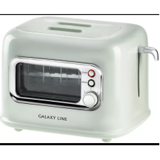 Тостер GALAXY LINE GL 2914, мятный /***