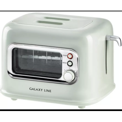 Тостер GALAXY LINE GL 2914, мятный /***