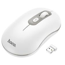 Мышь HOCO GM21 Platinum 2.4G business wireless mouse (бело-серый) /***