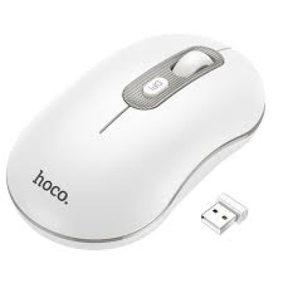 Мышь HOCO GM21 Platinum 2.4G business wireless mouse (бело-серый) /***