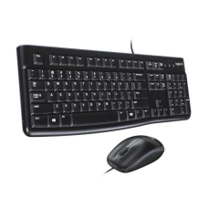 Клавиатура + мышь (комплект) Logitech Desktop MK120 USB чёрная /***