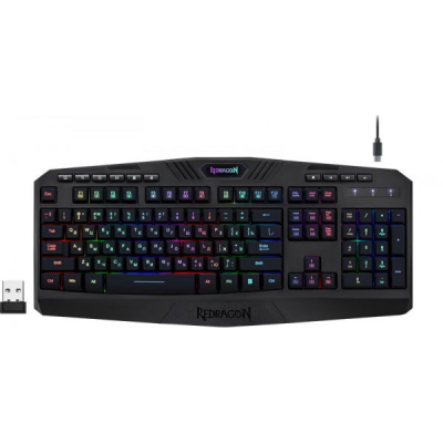 Клавиатура DEFENDER Redragon Harpe 2.4G Wireless Black 78121 /***