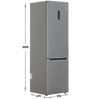 Холодильник LG GC-B509 MLWM серый /***