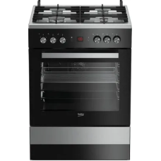 Плита BEKO FSM62530DXMS нержавеющая сталь/черный реш.чугун