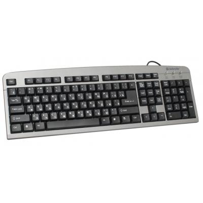 Клавиатура DEFENDER Element HB-520 серый