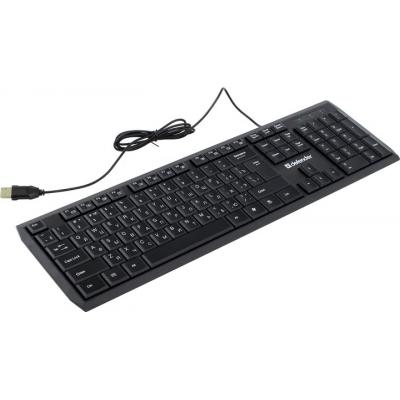 Клавиатура DEFENDER OfficeMate SM-820 черный