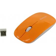 Беспроводная оптическая мышь DEFENDER NetSprinter MM-545 оранжевый/белый