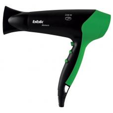 Фен-щетка BBK BHD3221i, черный/зеленый
