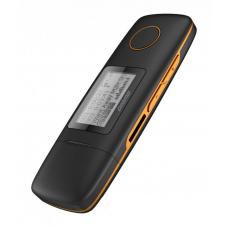 Плеер Digma U3 direct USB 4Gb, черный/оранжевый