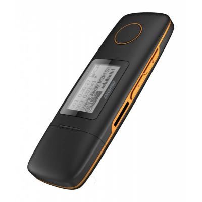 Плеер Digma U3 direct USB 4Gb, черный/оранжевый
