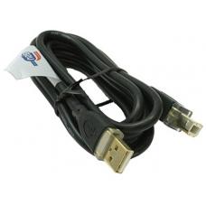 Кабель DEFENDER USB04-10PRO AmBm USB2.0 3.0м, 2 фер. фильтра