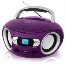 Аудиомагнитола BBK BS15BT фиолетовый