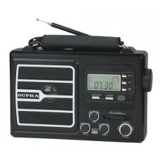Радиоприемник SUPRA ST-110,  черный