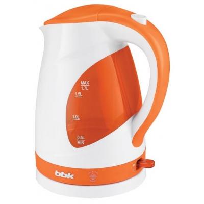 Чайник BBK EK1700P, белый/оранжевый /C