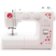 Швейная машина  JANOME Sakura 95 белый/цветы /Б
