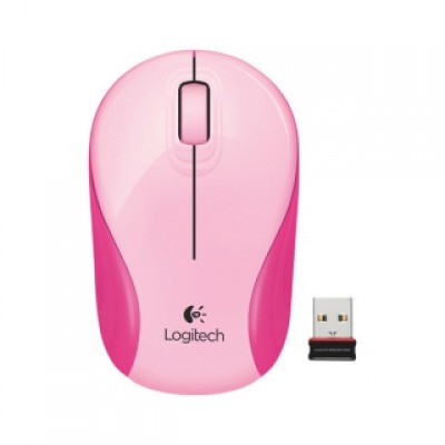 Беспроводная мышь LOGITECH M187 Pink эконом упаковка