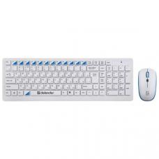 Комплект DEFENDER Skyline 895 RU (клавиатура+мышь) белый /А