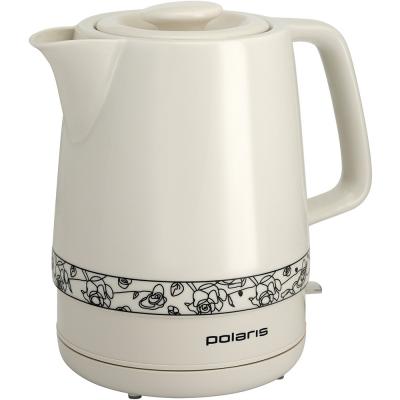 Чайник POLARIS PWK 1731CC, 2200Вт, белый и рисунок /Т